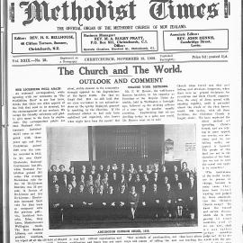 The New Zealand Methodist Times: 19th November 1938