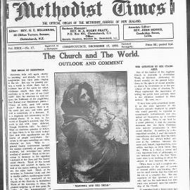 The New Zealand Methodist Times: 17th December 1938