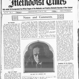 The New Zealand Methodist Times: 12th June 1915