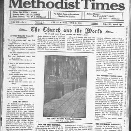 The New Zealand Methodist Times: 2nd June 1928