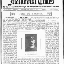 The New Zealand Methodist Times: 21st August 1915