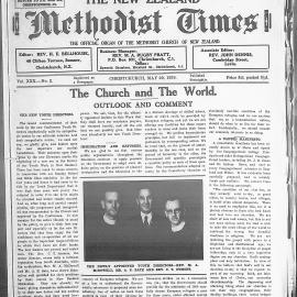 The New Zealand Methodist Times: 20th May 1939