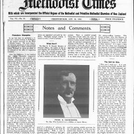 The New Zealand Methodist Times: 30th October 1915