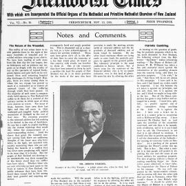 The New Zealand Methodist Times: 13th November 1915