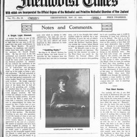 The New Zealand Methodist Times: 27th November 1915