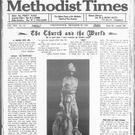 The New Zealand Methodist Times: 29th December 1928