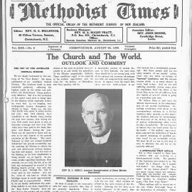 The New Zealand Methodist Times: 26th August 1939