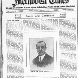 The New Zealand Methodist Times: 5th February 1916