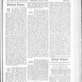 The New Zealand Methodist Times: 18th July 1891