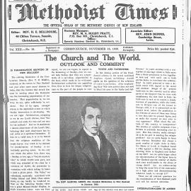 The New Zealand Methodist Times: 18th November 1939