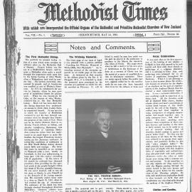 The New Zealand Methodist Times: 13th May 1916