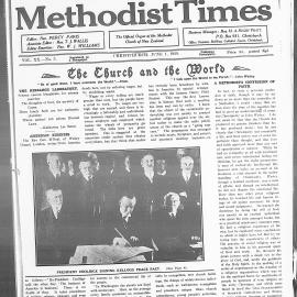 The New Zealand Methodist Times: 1st June 1929