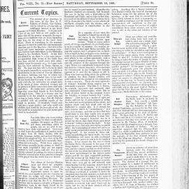 The New Zealand Methodist Times: 19th September 1891
