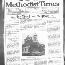 The New Zealand Methodist Times: 15th June 1929