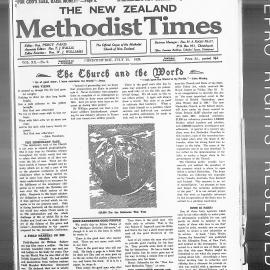 The New Zealand Methodist Times: 13th July 1929
