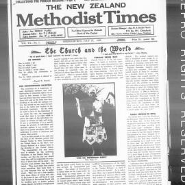The New Zealand Methodist Times: 27th July 1929