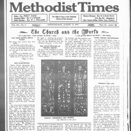 The New Zealand Methodist Times: 24th August 1929