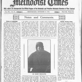 The New Zealand Methodist Times: 16th September 1916