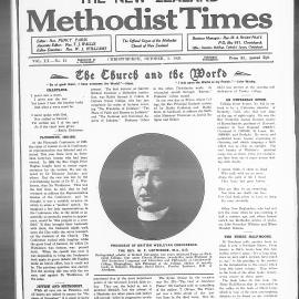 The New Zealand Methodist Times: 5th October 1929