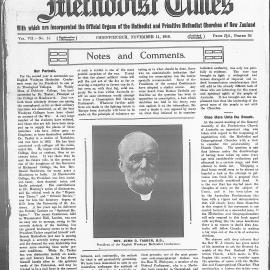 The New Zealand Methodist Times: 11th November 1916