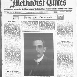 The New Zealand Methodist Times: 25th November 1916