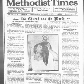 The New Zealand Methodist Times: 30th November 1929