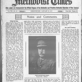 The New Zealand Methodist Times: 20th January 1917