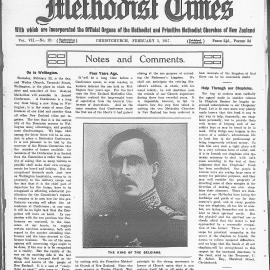 The New Zealand Methodist Times: 3rd February 1917