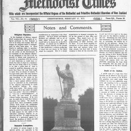 The New Zealand Methodist Times: 17th February 1917