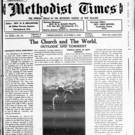 The New Zealand Methodist Times: 5th October 1940