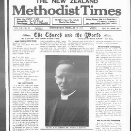 The New Zealand Methodist Times: 22nd February 1930