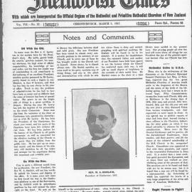 The New Zealand Methodist Times: 3rd March 1917