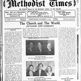 The New Zealand Methodist Times: 2nd November 1940