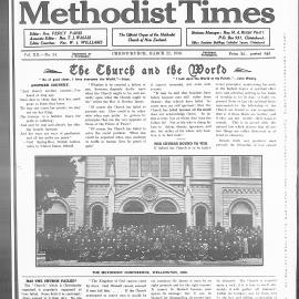 The New Zealand Methodist Times: 22nd March 1930
