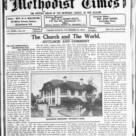 The New Zealand Methodist Times: 30th November 1940