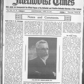 The New Zealand Methodist Times: 28th April 1917