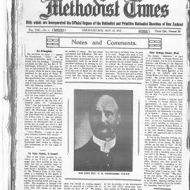The New Zealand Methodist Times: 12th May 1917