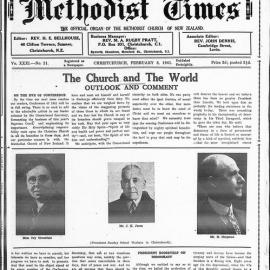 The New Zealand Methodist Times: 8th February 1941