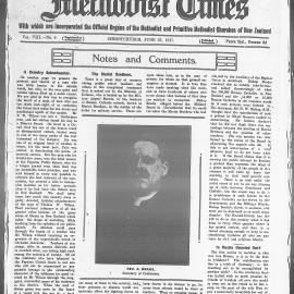 The New Zealand Methodist Times: 23rd June 1917