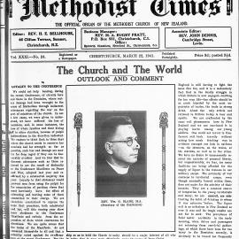 The New Zealand Methodist Times: 22nd March 1941