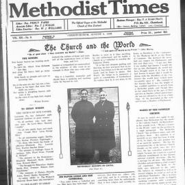 The New Zealand Methodist Times: 9th August 1930