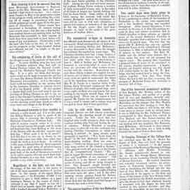 The New Zealand Methodist Times: 23rd July 1892