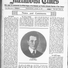The New Zealand Methodist Times: 18th August 1917