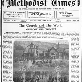 The New Zealand Methodist Times: 19th April 1941