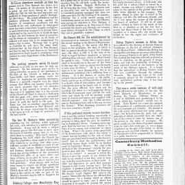 The New Zealand Methodist Times: 20th August 1892