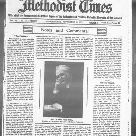 The New Zealand Methodist Times: 15th September 1917