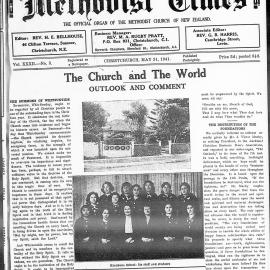 The New Zealand Methodist Times: 31st May 1941