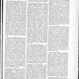 The New Zealand Methodist Times: 15th October 1892