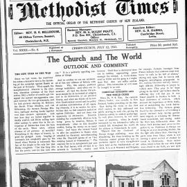 The New Zealand Methodist Times: 12th July 1941