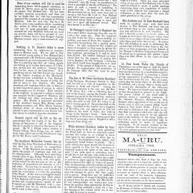 The New Zealand Methodist Times: 12th November 1892